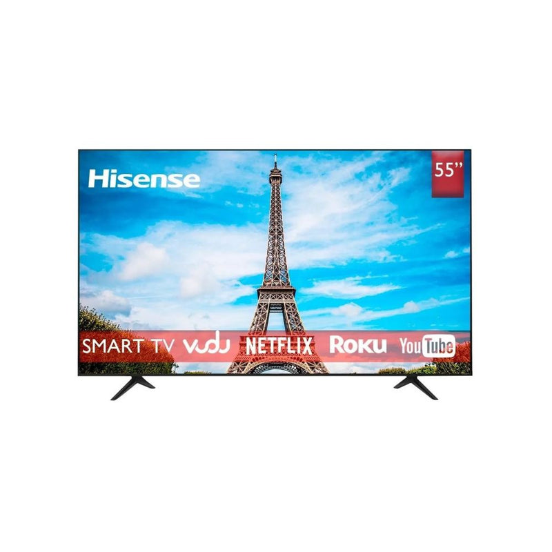 TV HISENSE 55 LED 4K SMART TV FULL WEB ROKU INTEGRADO REACONDICIONADO