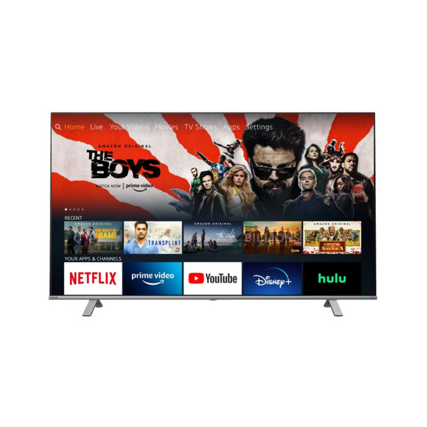 TV TOSHIBA 55 LED 4K SMART FIRE TV BLUETOOTH ALEXA Y COMANDOS DE VOZ REACONDICIONADO