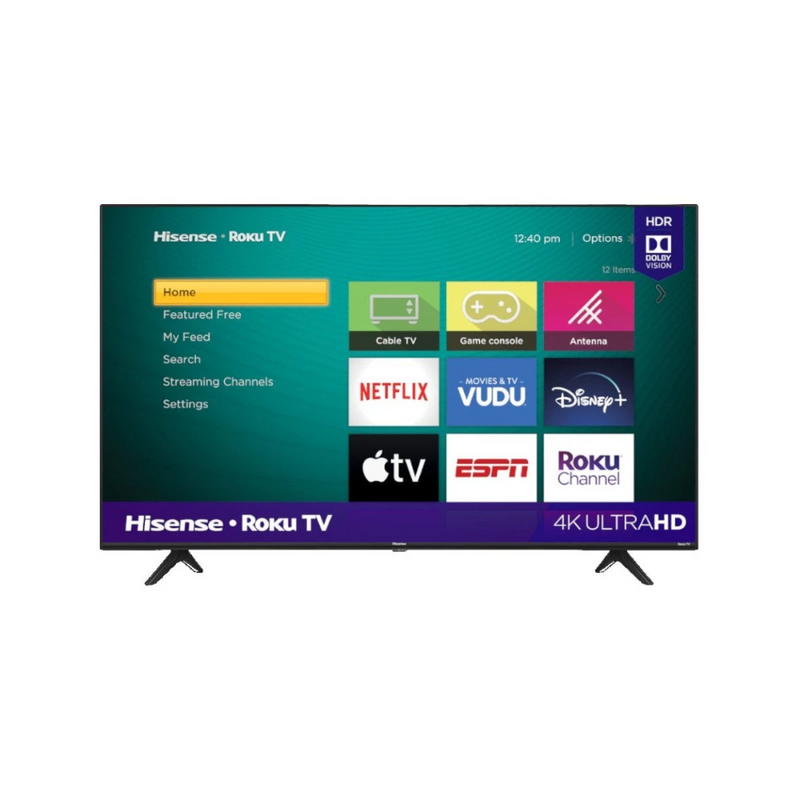 TV HISENSE 58 LED 4K  SMART TV CON ROKU INTEGRADO REACONDICIONADO